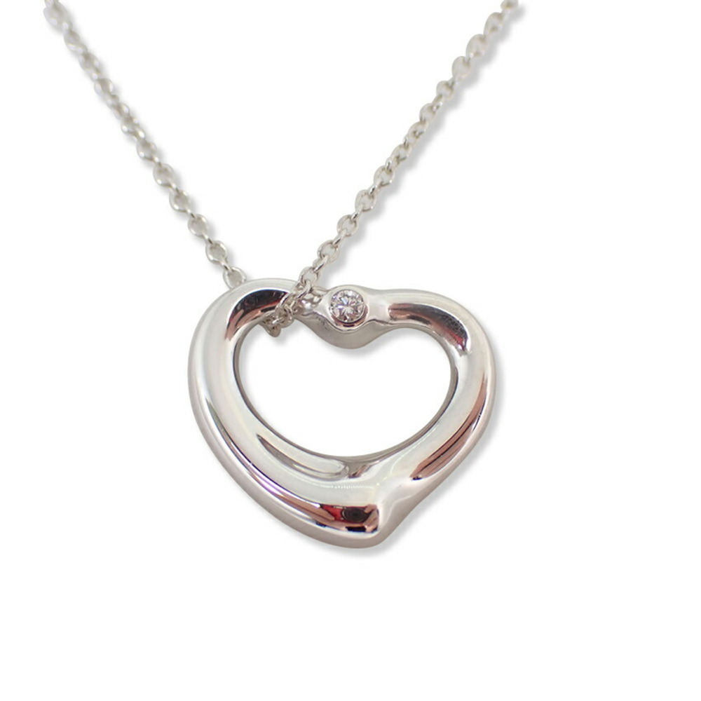TIFFANY Silver Heart Necklace